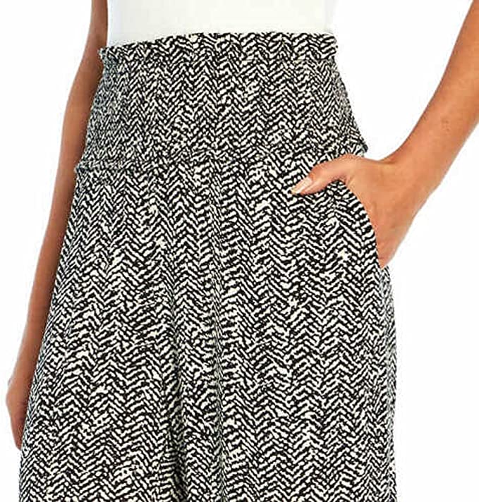 Three Dots Women's Printed Pant - Vibrant and stylish patterned pants for women.