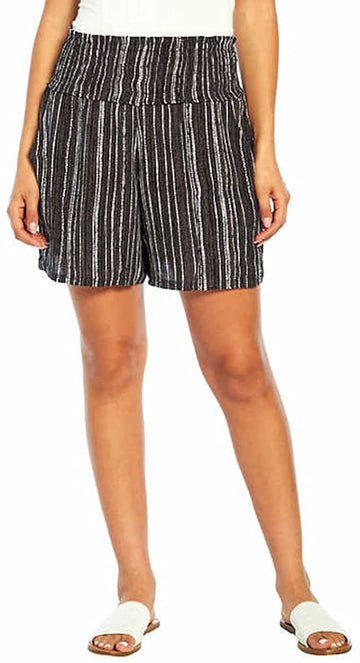 Stylish Women's Printed Pull-On Shorts - Durable & Versatile!