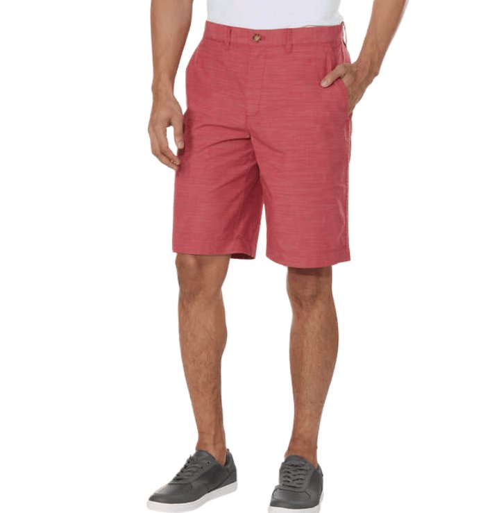Tommy Hilfiger Men's Size Classic Fit Flat Front Shorts