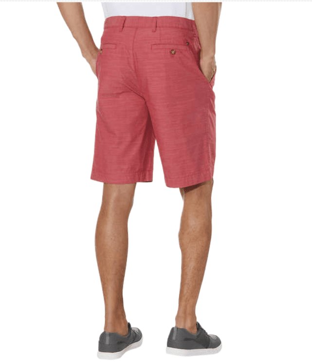 Tommy Hilfiger Men's Size Classic Fit Flat Front Shorts