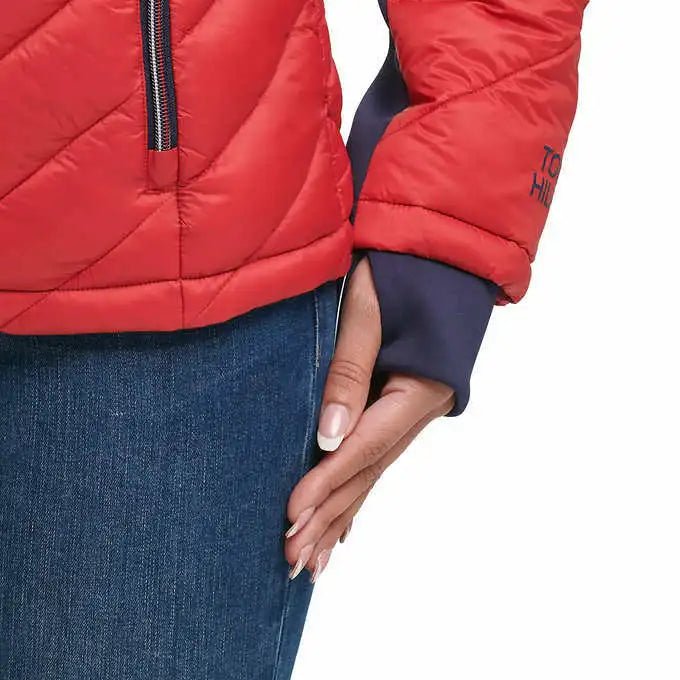 Tommy Hilfiger Women's Packable Hooded Puffer Jacket