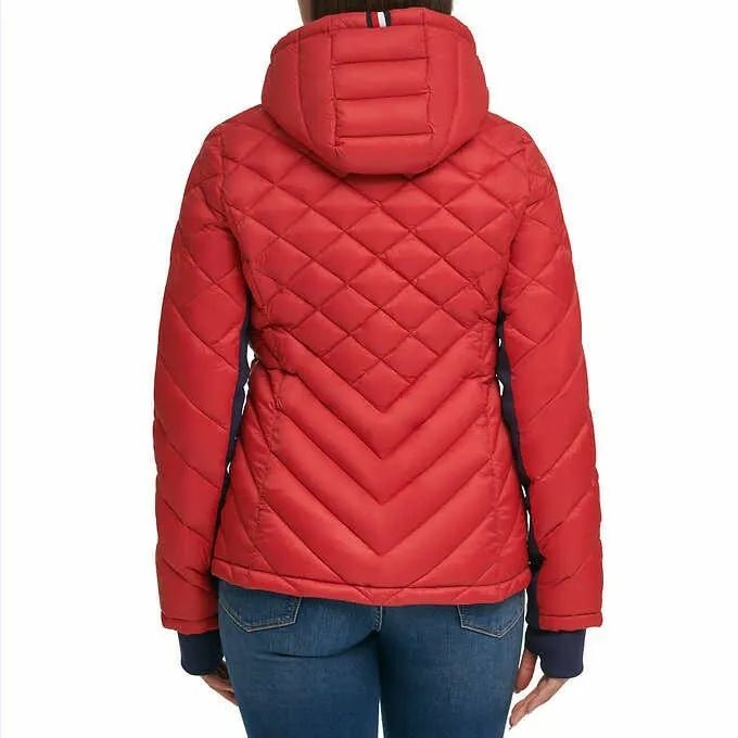 Tommy Hilfiger Women's Packable Hooded Puffer Jacket