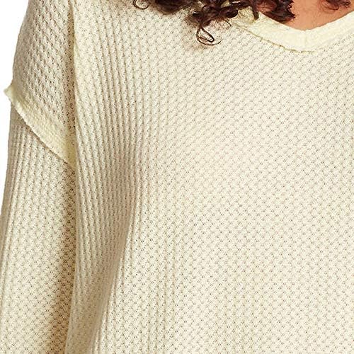 Vintage America Women's Thermal Knit Top