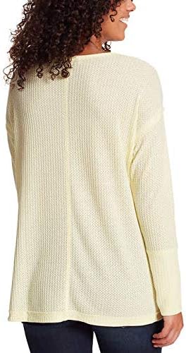 Vintage America Women's Thermal Knit Top