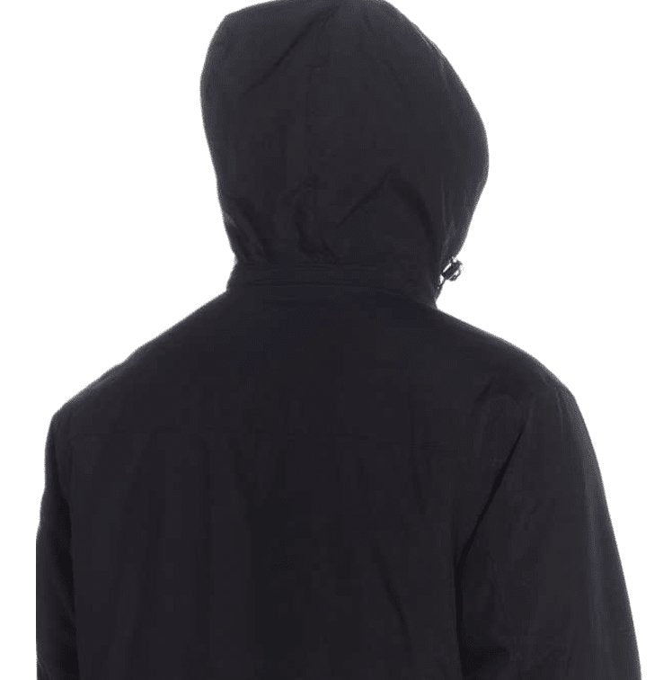 Weatherproof Men's Jacket, Double Layer Zip Hooded Water Repellant Coat