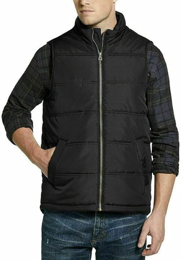 Vintage Men's Flannel Lined Vest - Timeless Style - Versatile Layering Piece