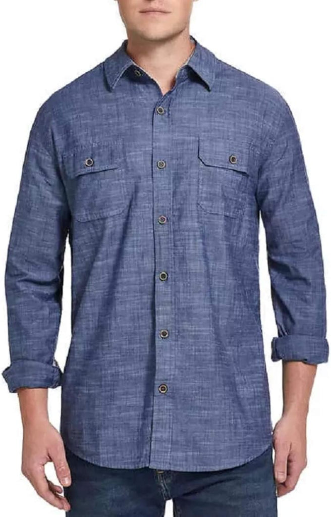 Weatherproof Vintage Men's Button-Down Shirt - Timeless Style for Any Occasion