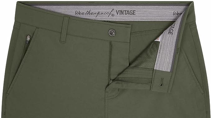 Weatherproof Vintage Men’s Performance Flex Flatfront Pants