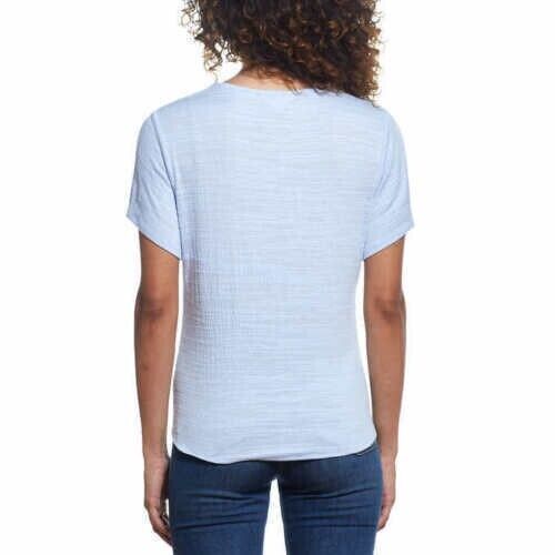 Weatherproof Vintage Tie Front Top - Elegant & Durable | Shop Now!