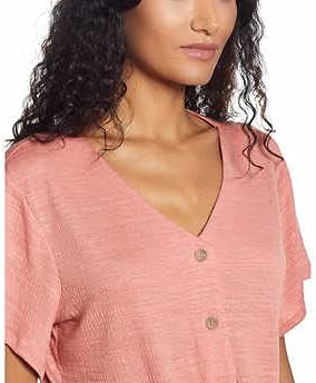 Weatherproof Vintage Tie Front Top - Elegant & Durable | Shop Now!