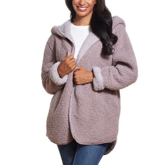 Weatherproof Women's Reversible Hooded Jacket