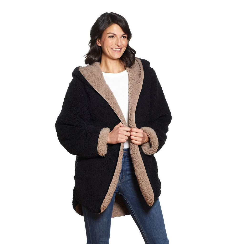 Weatherproof Women's Reversible Hooded Jacket