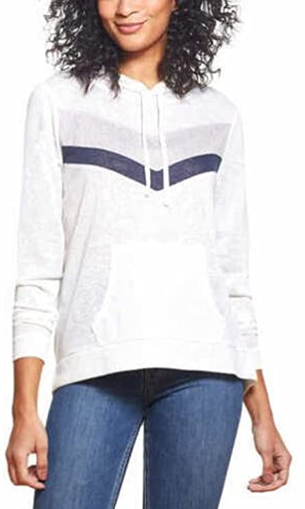 Stylish Weatherproof Women's Slub Hoodie - All-Weather Comfort