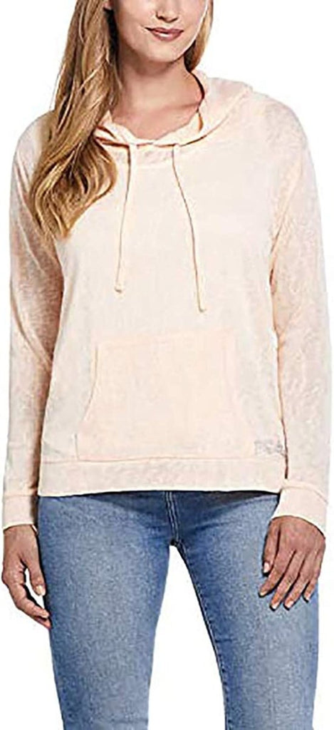 Stylish Weatherproof Women's Slub Hoodie - All-Weather Comfort